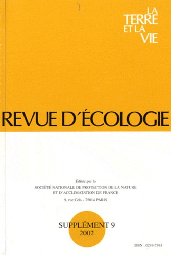 La Terre et la Vie magazine cover